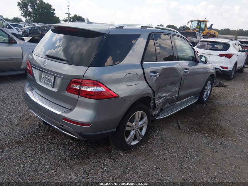 Vin: 4jgda5jb7fa534669, lot: 46269548, mercedes-benz ml 350 20154