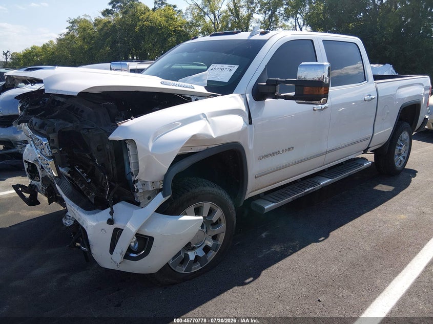 Vin: 1gt12sey8kf168381, lot: 46269558, gmc sierra 2500hd denali 20192