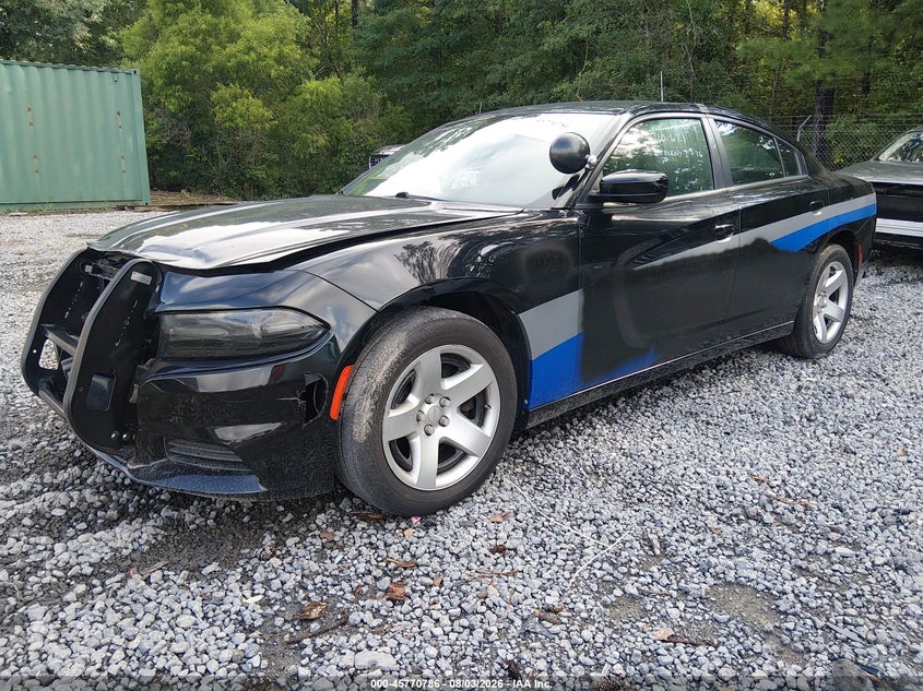 Vin: 2c3cdxat9mh681817, lot: 46269566, dodge charger police rwd 20212