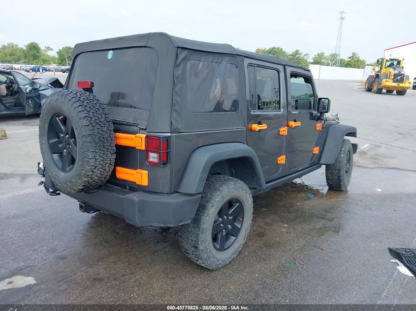 Vin: 1c4bjwdg0hl603184, lot: 46269605, jeep wrangler unlimited big bear 20174