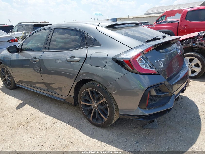 HONDA CIVIC 2021 VIN SHHFK7G47MU216066