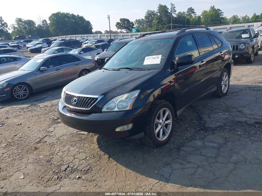 2009 LEXUS RX 350 auction photo 2