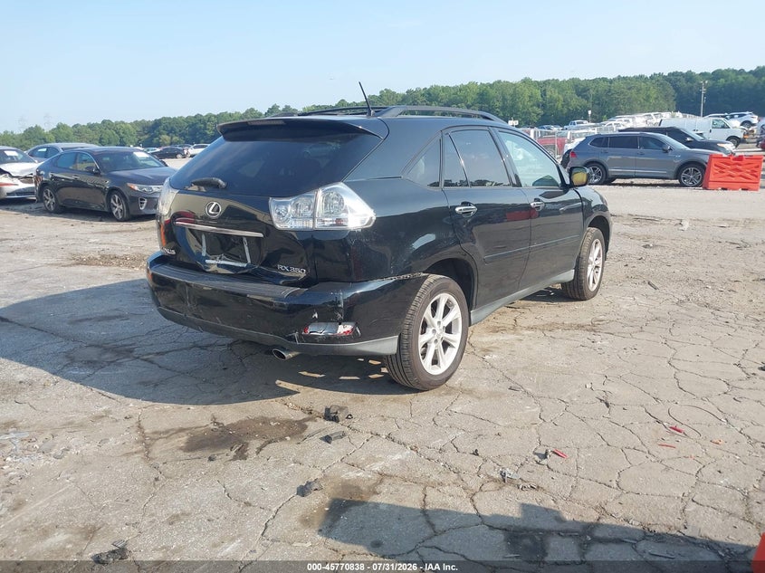 2009 LEXUS RX 350 auction photo 4
