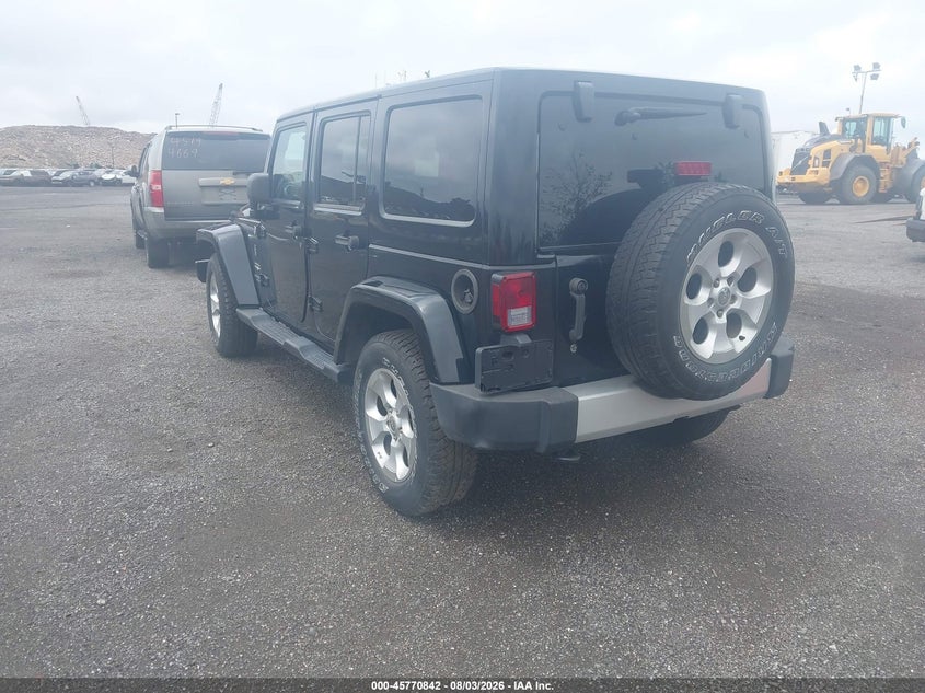 Vin: 1c4hjweg2dl684658, lot: 46269622, jeep wrangler unlimited sahara 20133