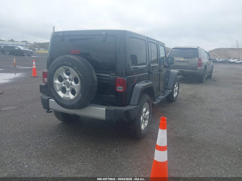 Vin: 1c4hjweg2dl684658, lot: 46269622, jeep wrangler unlimited sahara 20134