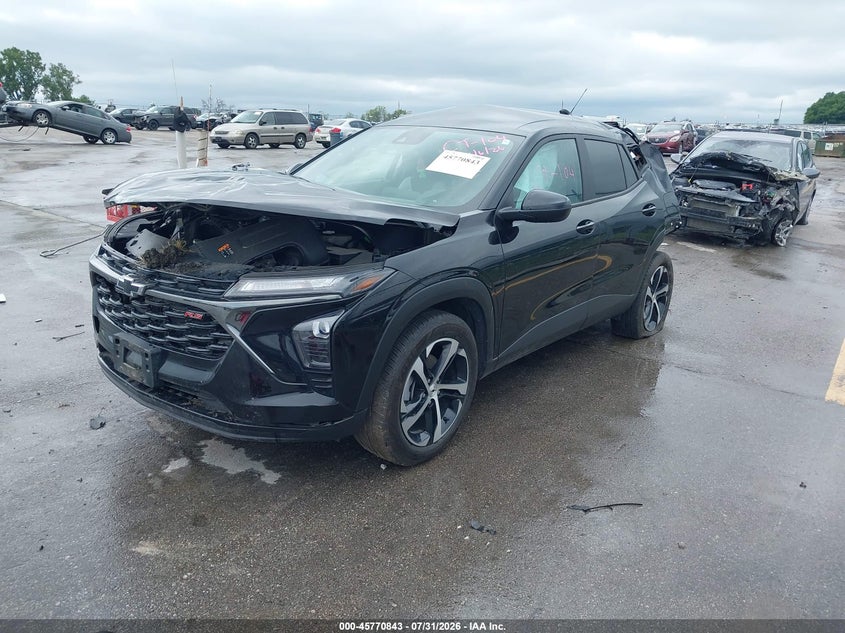 Vin: kl77lgep6sc018229, lot: 46269623, chevrolet trax fwd 1rs 20252
