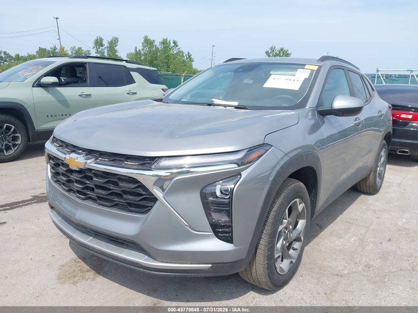 Vin: kl77lhep7sc134075, lot: 46269628, chevrolet trax fwd lt 20252