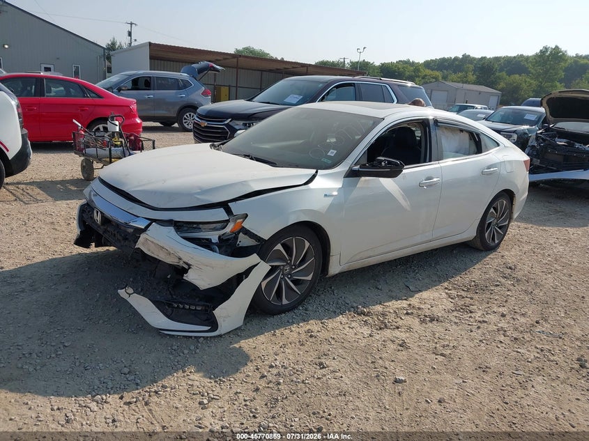 Vin: 19xze4f96ke000777, lot: 46269649, honda insight touring 20192