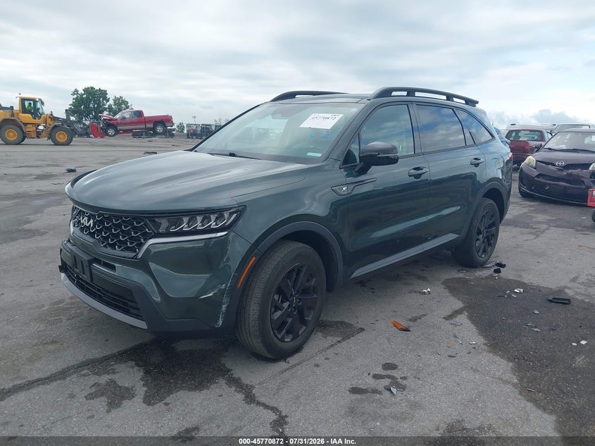 Vin: 5xyrldlc6pg188281, lot: 46269652, kia sorento x-line s 20232