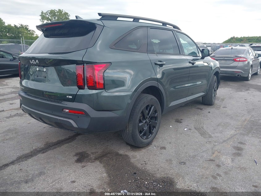 Vin: 5xyrldlc6pg188281, lot: 46269652, kia sorento x-line s 20234
