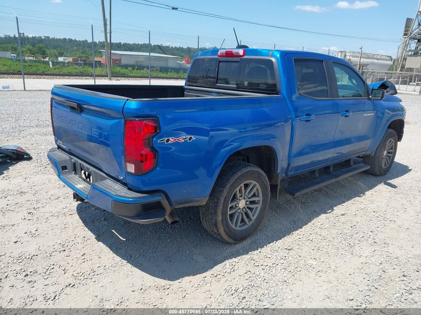 Vin: 1gcptcek7p1171429, lot: 46269675, chevrolet colorado 4wd  short box lt 20234