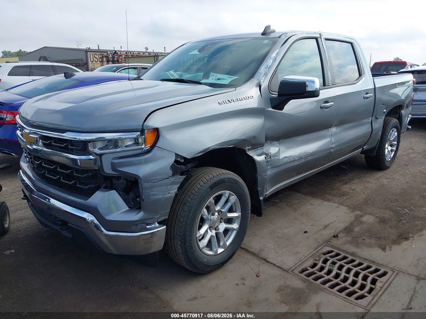 Vin: 3gcpdkek7rg197122, lot: 46269697, chevrolet silverado 1500 4wd  short bed lt with 2fl 20242