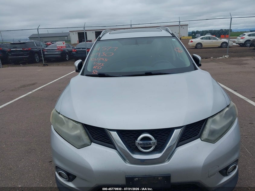 2016 NISSAN ROGUE auction photo 6