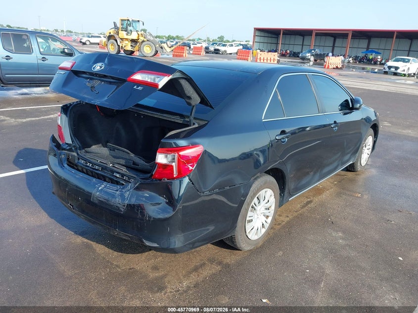 Vin: 4t1bf1fk1cu005612, lot: 46269749, toyota camry le 20124