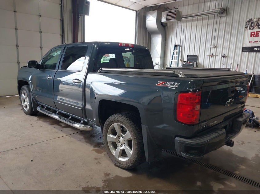 Vin: 3gcukrec3hg188393, lot: 46269754, chevrolet silverado 1500 lt 20173