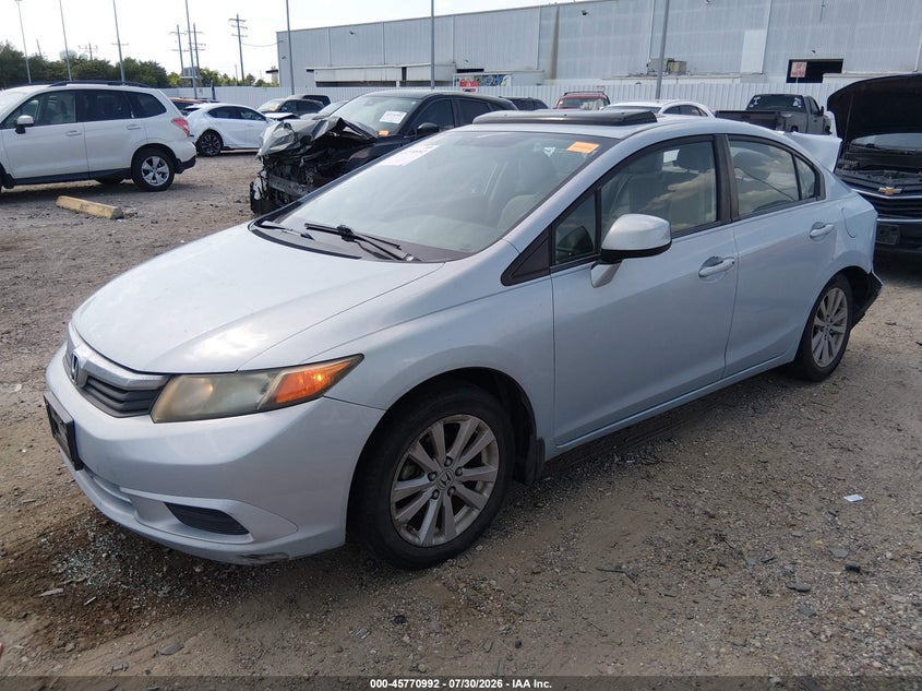 Vin: 2hgfb2f87ch512868, lot: 46269772, honda civic ex 20122
