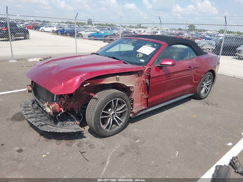 Vin: 1fatp8uhxh5320194, lot: 46269780, ford mustang ecoboost premium 20172
