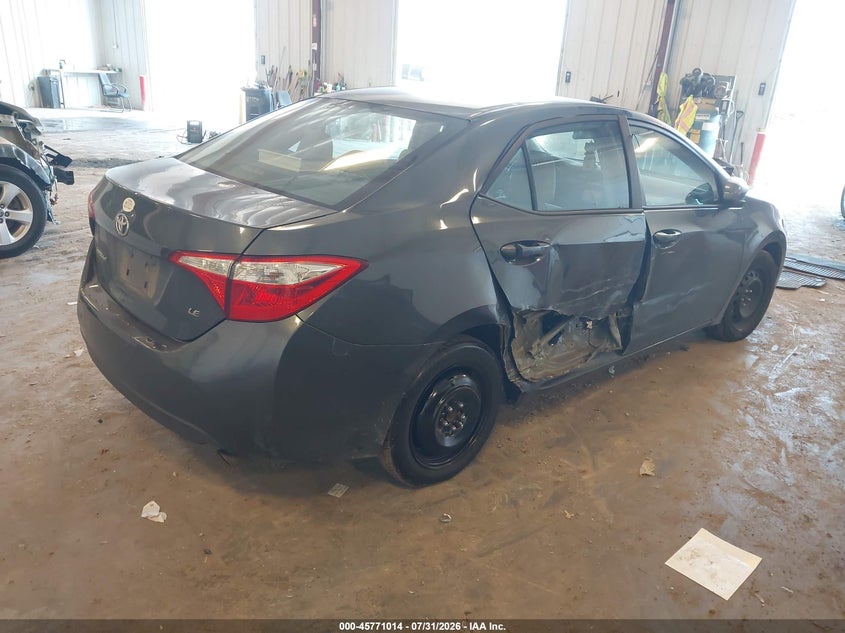 2015 TOYOTA COROLLA auction photo 4