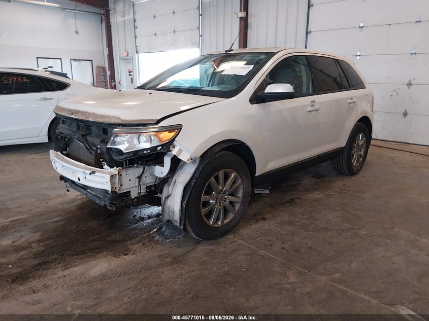 Vin: 2fmdk4jc1dbe17512, lot: 46269795, ford edge sel 20132