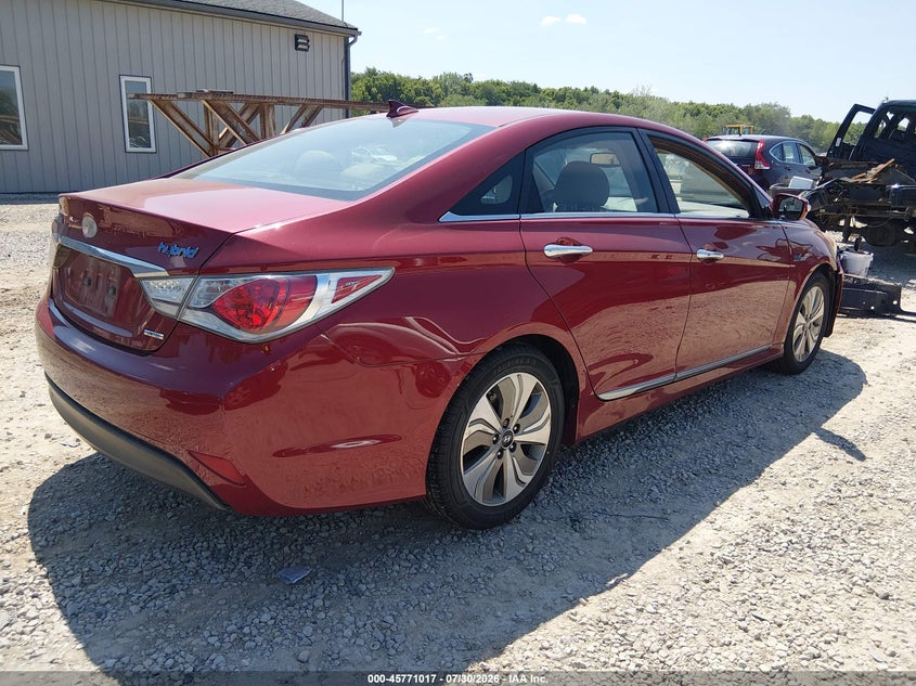 Vin: kmhec4a4xea111299, lot: 46269797, hyundai sonata hybrid limited 20144