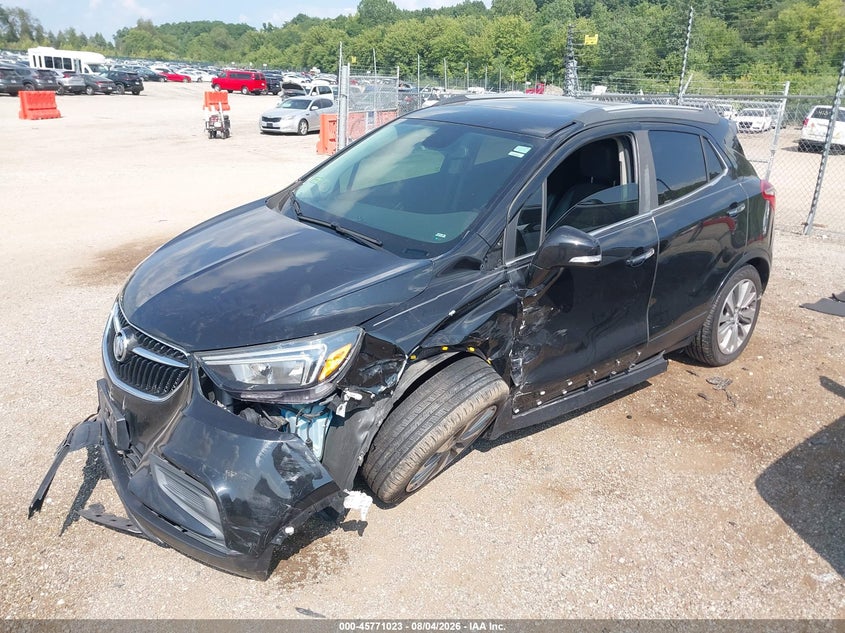 Vin: kl4cjesb5kb937627, lot: 46269803, buick encore awd preferred 20192