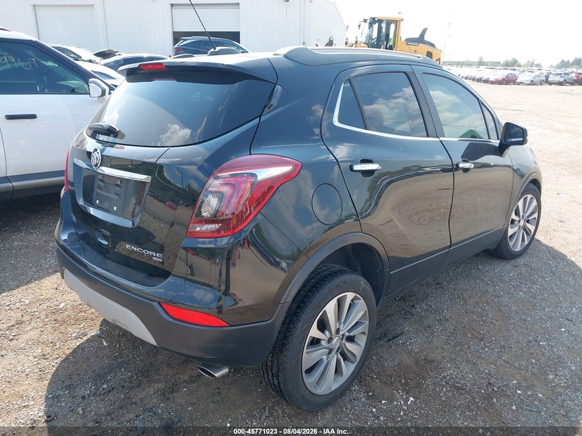 Vin: kl4cjesb5kb937627, lot: 46269803, buick encore awd preferred 20194