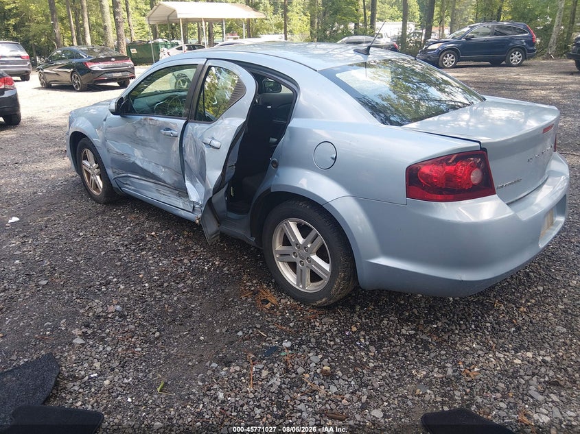 Vin: 1c3cdzcb4dn637019, lot: 46269807, dodge avenger sxt 20133
