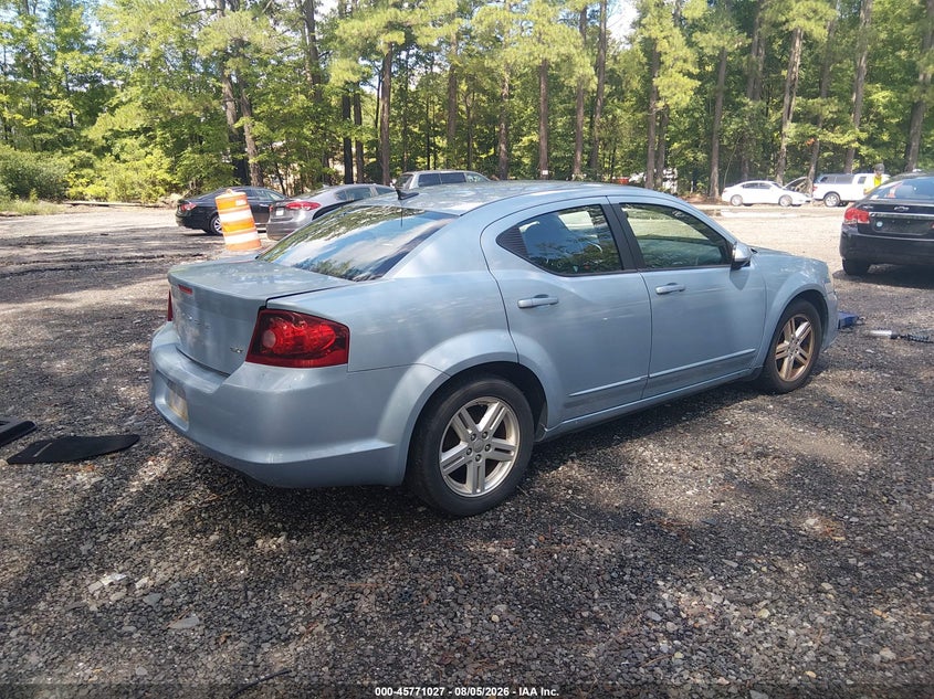 Vin: 1c3cdzcb4dn637019, lot: 46269807, dodge avenger sxt 20134