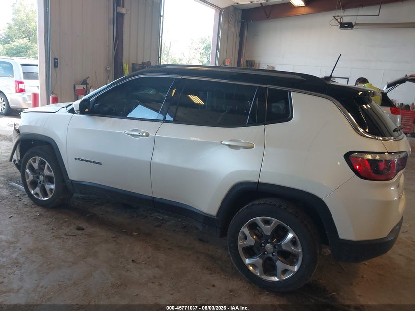 Vin: 3c4njdcb2jt329004, lot: 46269817, jeep compass limited 4x4 20183