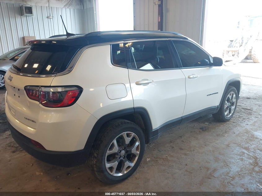 Vin: 3c4njdcb2jt329004, lot: 46269817, jeep compass limited 4x4 20184