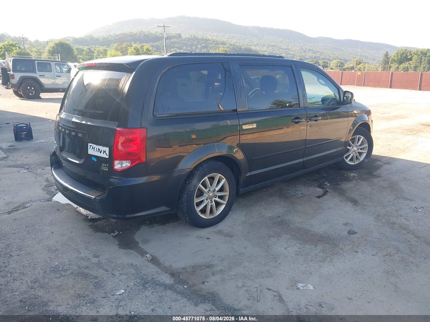 Vin: 2c4rdgcg7er476949, lot: 46269855, dodge grand caravan sxt 20144