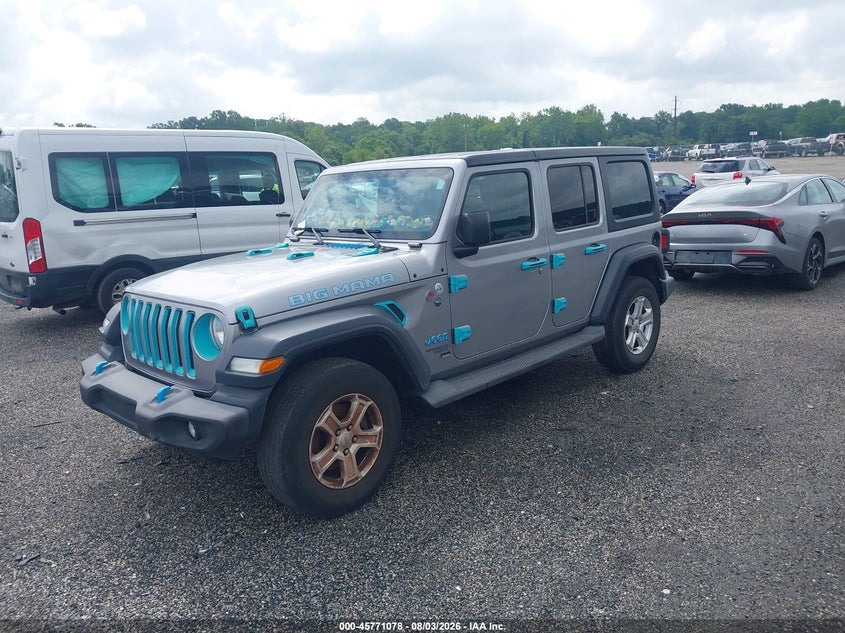 Vin: 1c4hjxdg2jw147175, lot: 46269858, jeep wrangler unlimited sport s 4x4 20182