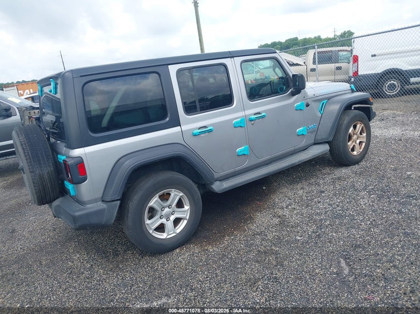 Vin: 1c4hjxdg2jw147175, lot: 46269858, jeep wrangler unlimited sport s 4x4 20184