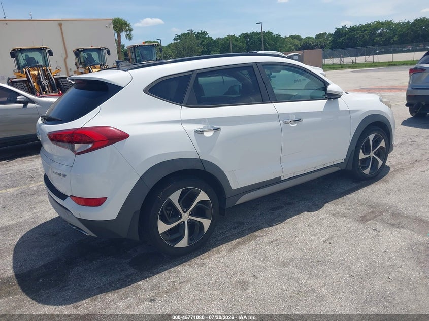 Vin: km8j33a23hu283314, lot: 46269860, hyundai tucson limited 20174