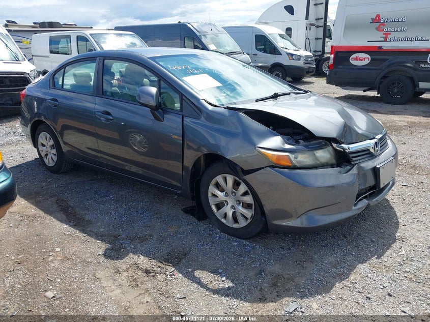 Vin: 19xfb2f53ce085480, lot: 46269901, honda civic lx 2012 img_1