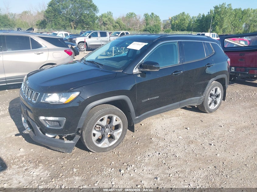 Vin: 3c4njdcb7kt741937, lot: 46269907, jeep compass limited 4x4 20192