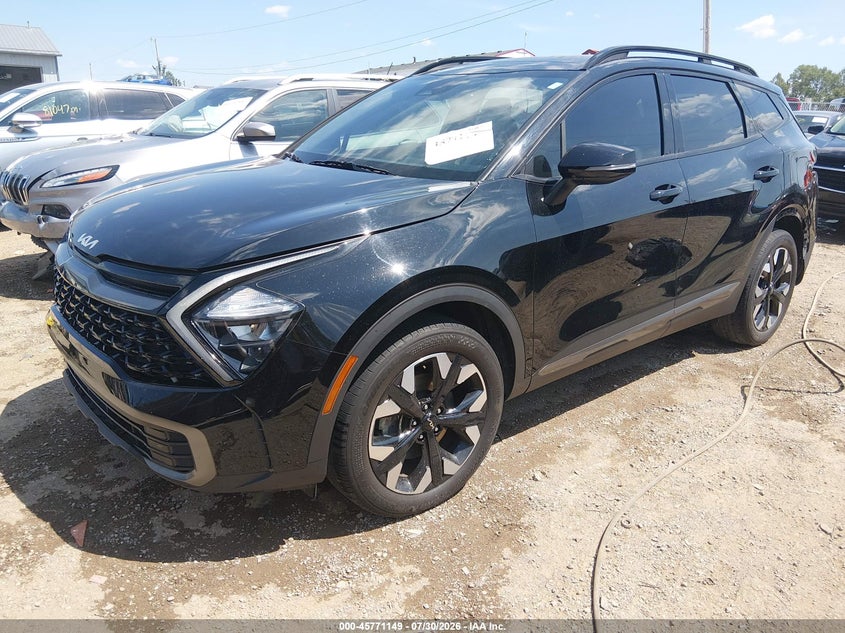 Vin: 5xyk6caf0pg060053, lot: 46269929, kia sportage x-line 20232