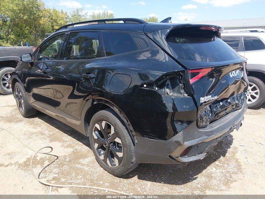 Vin: 5xyk6caf0pg060053, lot: 46269929, kia sportage x-line 20233