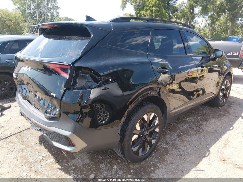 Vin: 5xyk6caf0pg060053, lot: 46269929, kia sportage x-line 20234