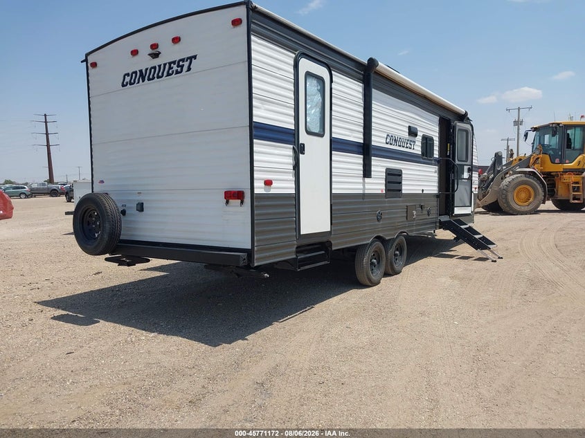 2022 GULFSTREAM CONQUEST 29' BUMPER PULL TRAVEL TRAILER auction photo 4