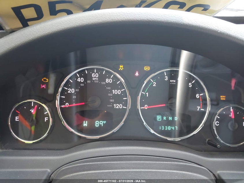 2012 JEEP LIBERTY auction photo 7