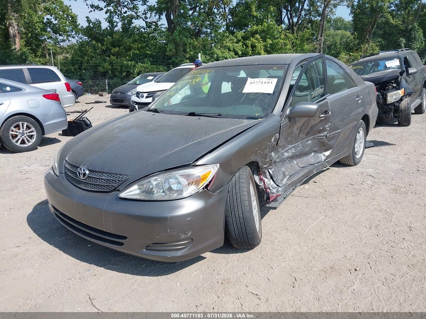 2002 TOYOTA CAMRY SEDAN 3.0L V-6 DOHC, 192HP
