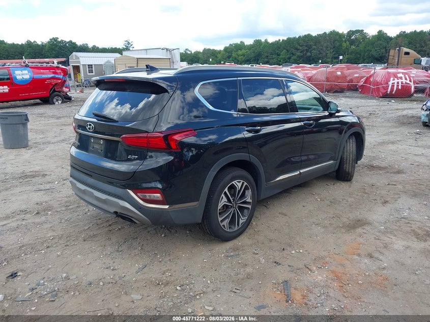Vin: 5nms53aa7lh302165, lot: 46270002, hyundai santa fe limited 2.0t 20204