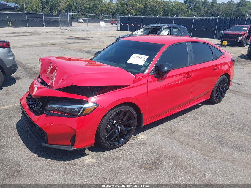 Vin: 2hgfe2f59th527904, lot: 46270004, honda civic sport 20262