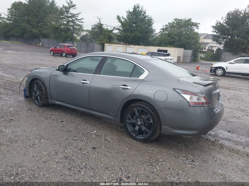 Vin: 1n4aa5ap5ec457523, lot: 46270006, nissan maxima 3.5 sv 20143