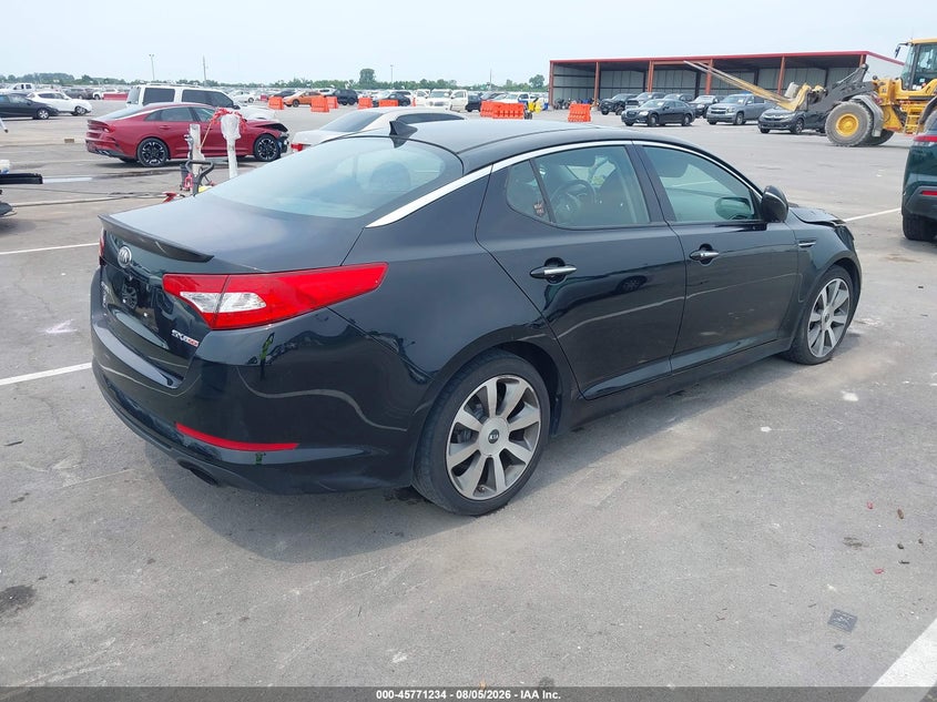 Vin: 5xxgr4a69dg183692, lot: 46270014, kia optima sx 20134