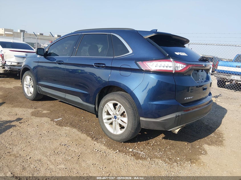 Vin: 2fmpk4j89hbb36122, lot: 46270017, ford edge sel 20173