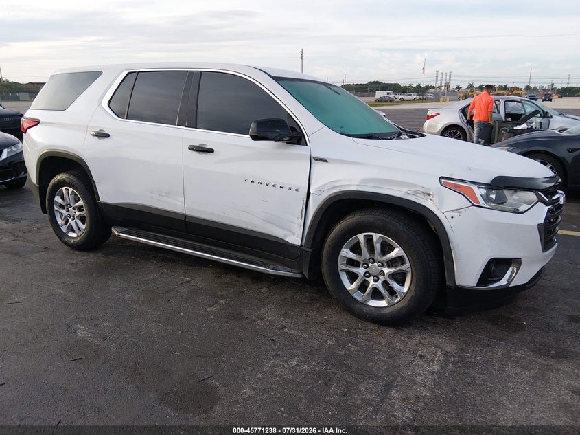 Vin: 1gnerfkw4lj316443, lot: 46270018, chevrolet traverse fwd ls 2020 img_1