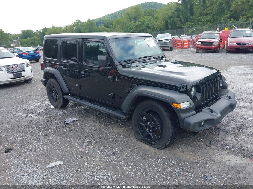 2023 JEEP WRANGLER auction photo 1