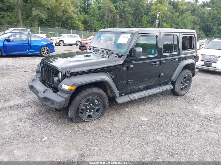 2023 JEEP WRANGLER auction photo 2
